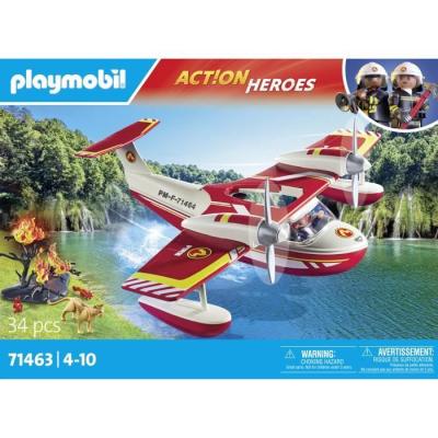 Jouet Hydravion Pompiers Playmobil 71463 - Univers Miniature
