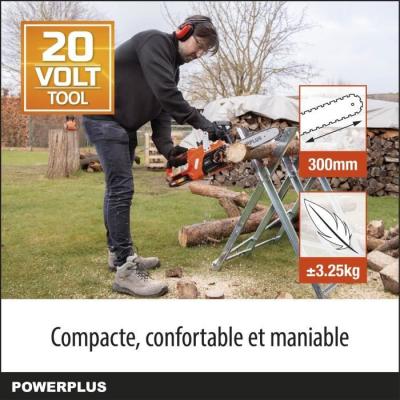 Tronçonneuse 20V 30cm: l'outil idéal pour élaguer efficacement