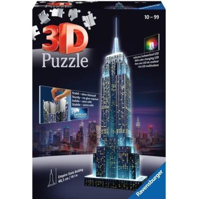 Puzzle 3D Empire State Building illuminé - Ravensburger - 216 pièces