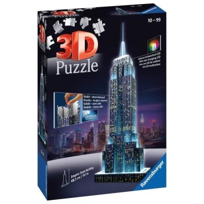 Puzzle 3D Empire State Building illuminé - Ravensburger - 216 pièces