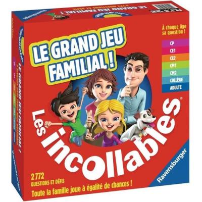 Jeu de Quiz Les Incollables : Le grand jeu familial pour petits et grands