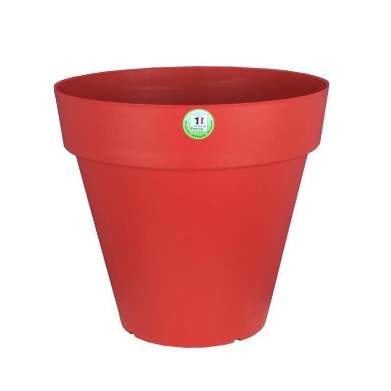 Pot de fleurs Soleilla Rouge - Ø 49 x 44,8 cm - Élégance florale