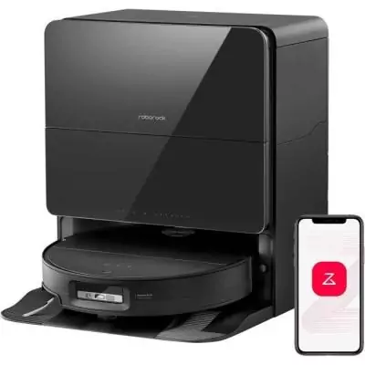 Aspirateur Robot ROBOROCK Saros 10 Black: Puissant et Design Ultra Fin