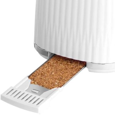 Grille-pain Russell Hobbs Eden - Puissant 800W - Blanc
