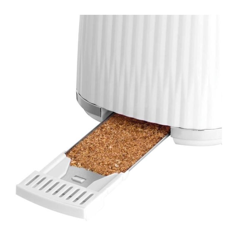 Grille-pain Russell Hobbs Eden - Puissant 800W - Blanc