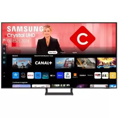 Téléviseur LED Samsung 75DU8575 - Écran 4K UHD 75" - HDR - Smart TV