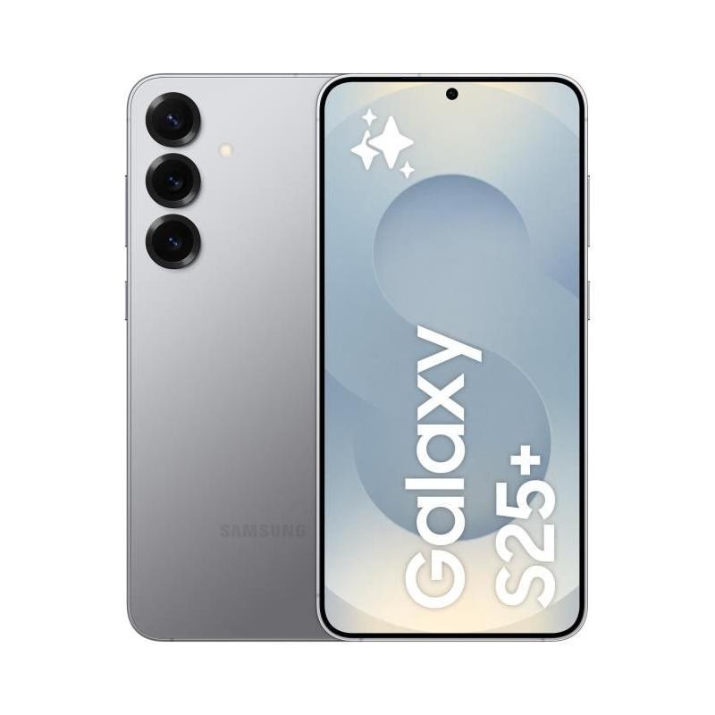 Samsung Galaxy S25 Plus AI Smartphone 512 Go Gris - Performances incroyables