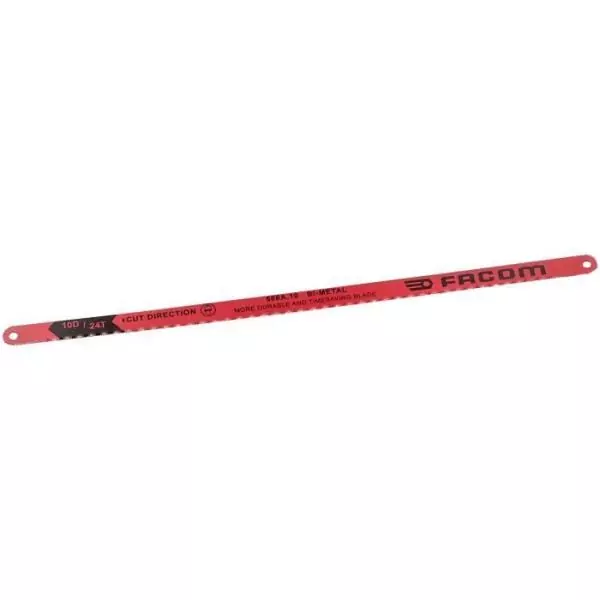 Jeu de 3 Lames de Scie Super HHS Panachées FACOM - 666.JE3PB (Livré avec des lames de 300mm de 8/10/12 dents)