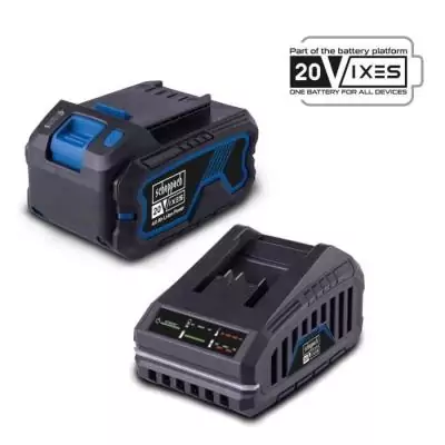 Batterie 4.0Ah 20V + Chargeur Universel SCHEPPACH 20V IXES