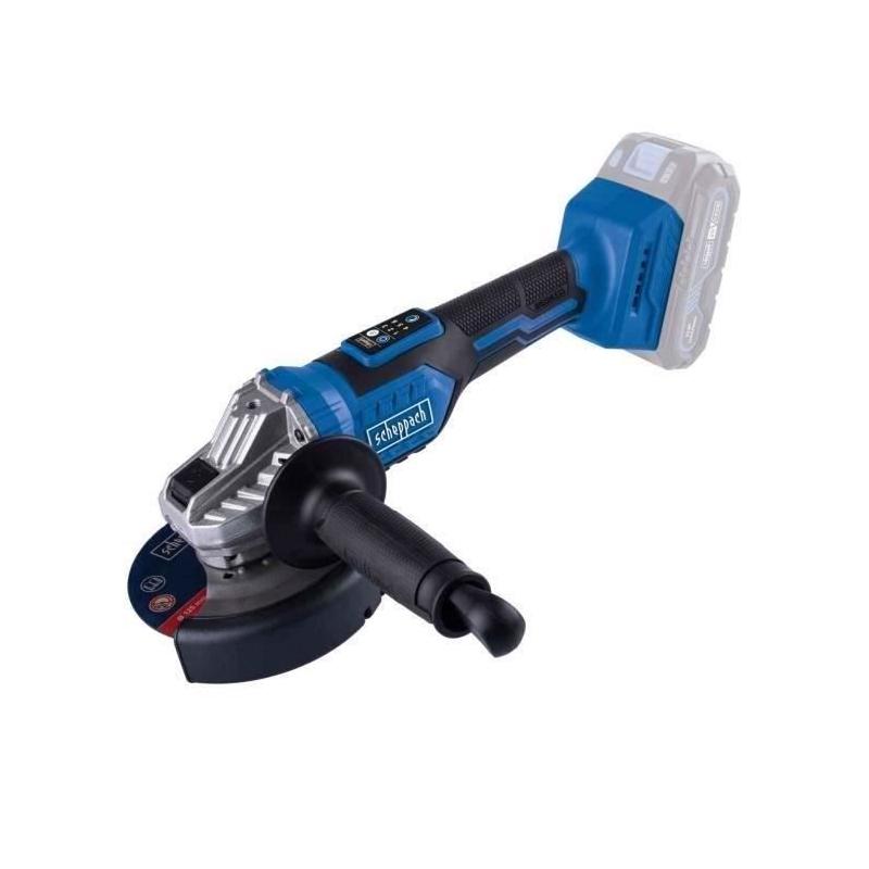 Meuleuse d'angle sans fil 125mm SCHEPPACH 20V IXES - Brushless