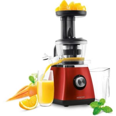 Extrait des jus savoureux avec l'extracteur lent Sencor - SSJ 4042RD