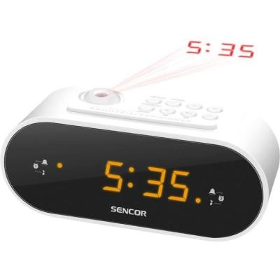 Radio réveil avec projection - Sencor SRC 3100 W