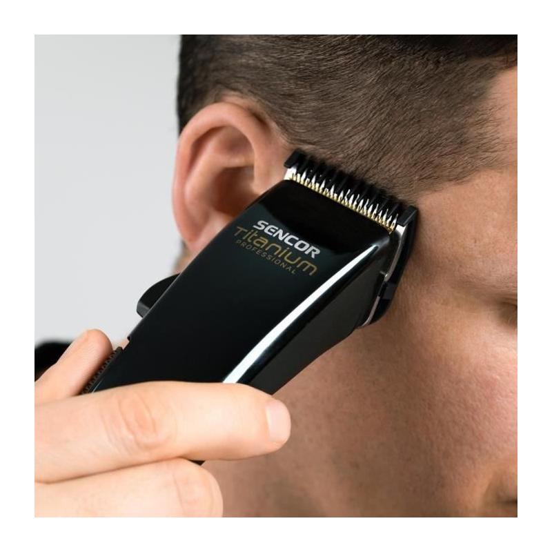 Tondeuse à cheveux Sencor SHP 8400BK - Coupe parfaite à domicile!