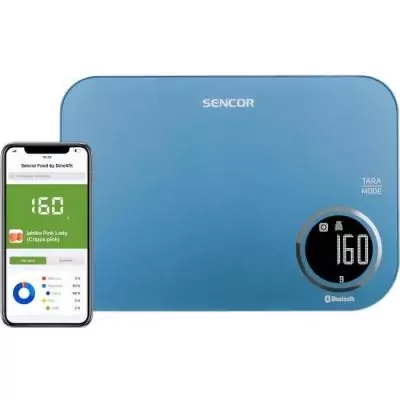 Balance de cuisine électronique Sencor SKS 7072BL - Précision et fiabilité