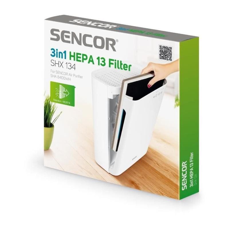 Filtre HEPA 13 pour purificateur d'air Sencor SHX 134