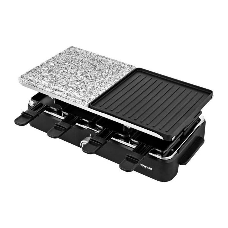 Appareil à raclette Sencor SBG 0260BK - Plancha de table efficiente