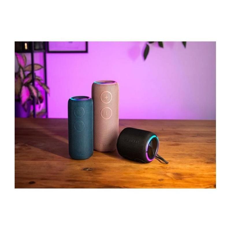 Enceinte Bluetooth Sencor SIRIUS 2 BLACK - Son nomade puissant