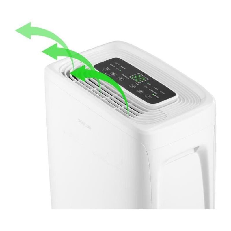 Éliminez l'humidité avec le Déshumidificateur Sencor SDH 1028WH