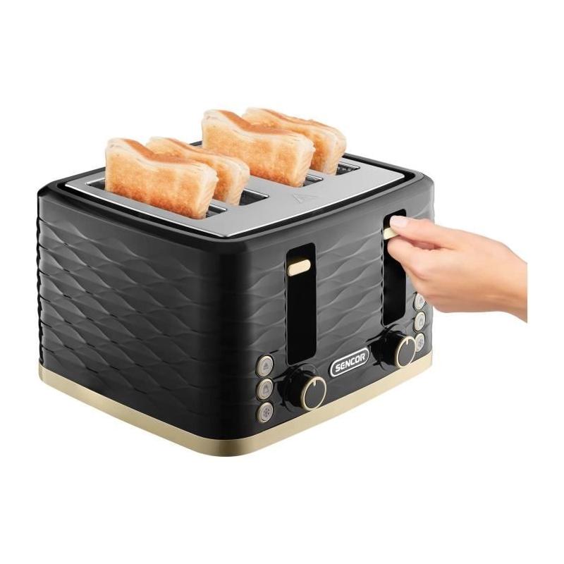 Dégustez vos tartines avec style - Grille-pain SENCOR STS 7551BK