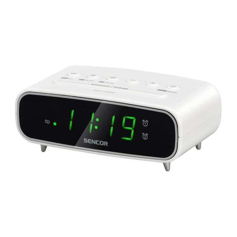 Radio-réveil Sencor SRC 2600 W - Réveillez-vous en toute élégance!