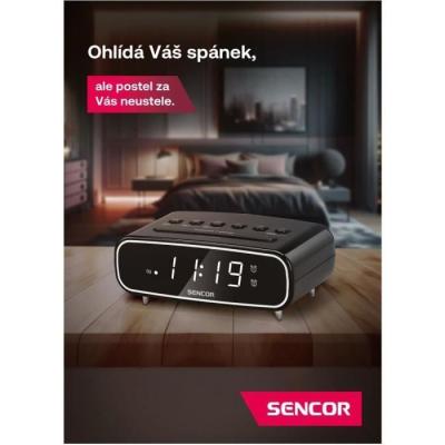 Radio-réveil Sencor SRC 2600 W - Réveillez-vous en toute élégance!