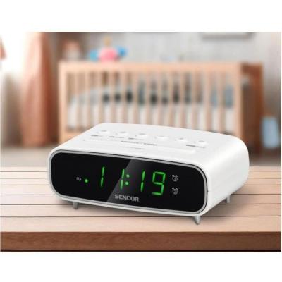 Radio-réveil Sencor SRC 2600 W - Réveillez-vous en toute élégance!