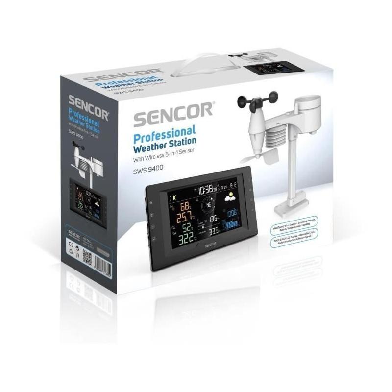 Station météo professionnelle Sencor SWS 9400 - Précision et fiabilité!