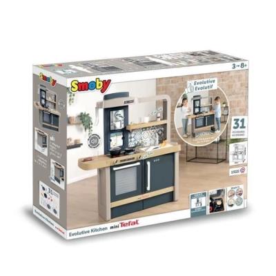 Jeu de cuisine évolutive Tefal de Smoby pour enfants dès 3 ans