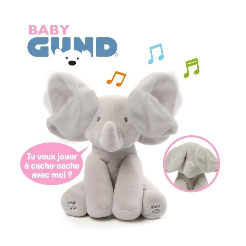 Jouet Peluche Interactive Flappy L'éléphant - 6054176