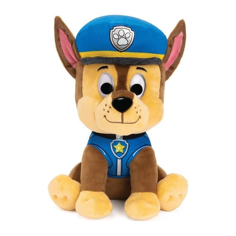 Peluche Chase la Pat' Patrouille - PAW PATROL - 25 cm - Marron - Enfant