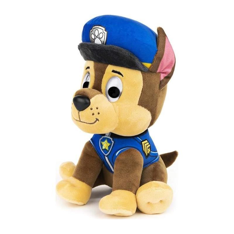 Peluche Chase la Pat' Patrouille - PAW PATROL - 25 cm - Marron - Enfant