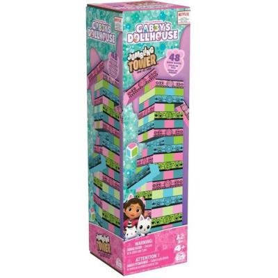 Gabby et la Maison Magique - TOUR JENGA: Jeu d'adresse et d'équilibre