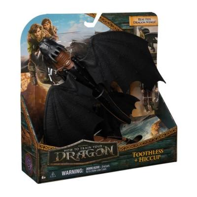 Figurine Miniature Dragon et Viking 25 cm Krokou - Dragons Movie