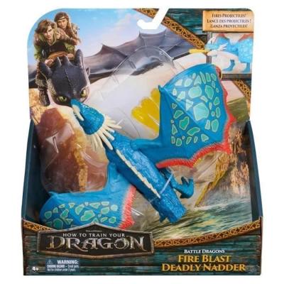 Figurine dragon à fonctions 25 cm - Tempête Dragons Le Film