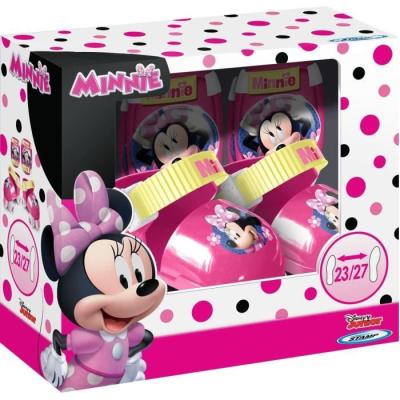 Ensemble patins à roulettes Disney Minnie - Fille - Rose