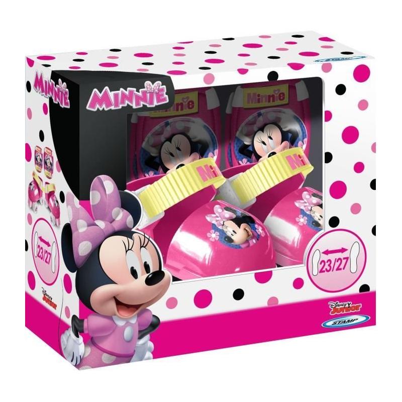 Ensemble patins à roulettes Disney Minnie - Fille - Rose
