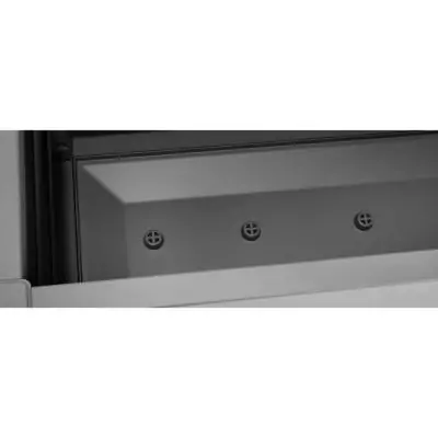 Bac à fleur Ethica rectangulaire 80 cm avec treillis graphite