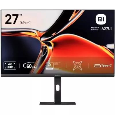 Ecran PC - XIAOMI - 4K A27Ui - 27 - 4K UHD - Dalle IPS - 60Hz - 6ms - Ajustable en hauteur