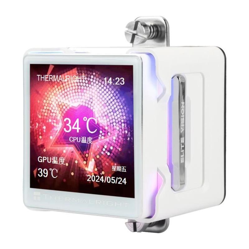 Refroidissement CPU: Thermalright Elite Vision 360 ARGB Blanc