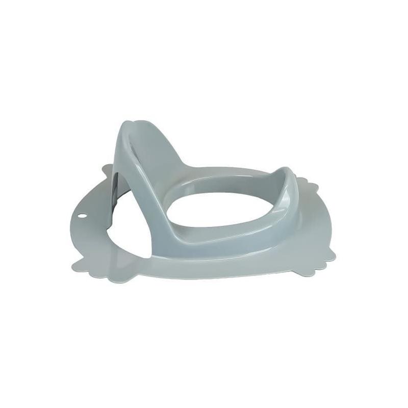Réducteur WC Luxe Gris Charme - Confort pour Bébé!