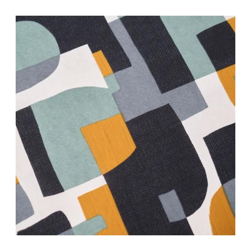 Parure de lit TODAY "Sunshine" - 240x260cm - Imprimé carreaux