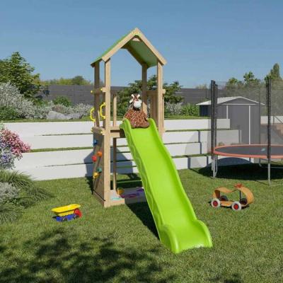 Station de jeux en bois SUNNY XPERIENCE - Amusement pour 5 enfants