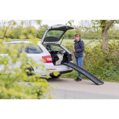 Rampe d'accès pliable pour animaux - TRIXIE - Petwalk - Noir