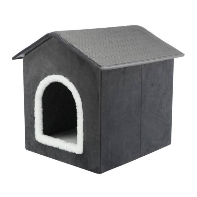 Abri pour chat TRIXIE Livia - Gris foncé/Blanc - 38 x 41 x 44 cm