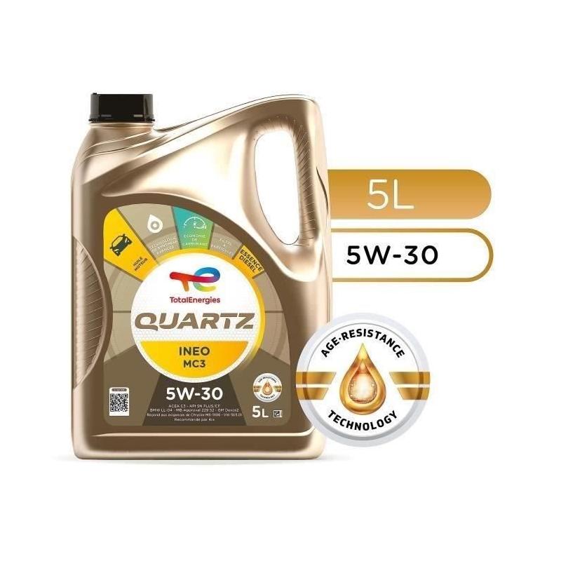 Huile moteur TOTALENERGIES Quartz Ineo MC3 5W-30 - 5L