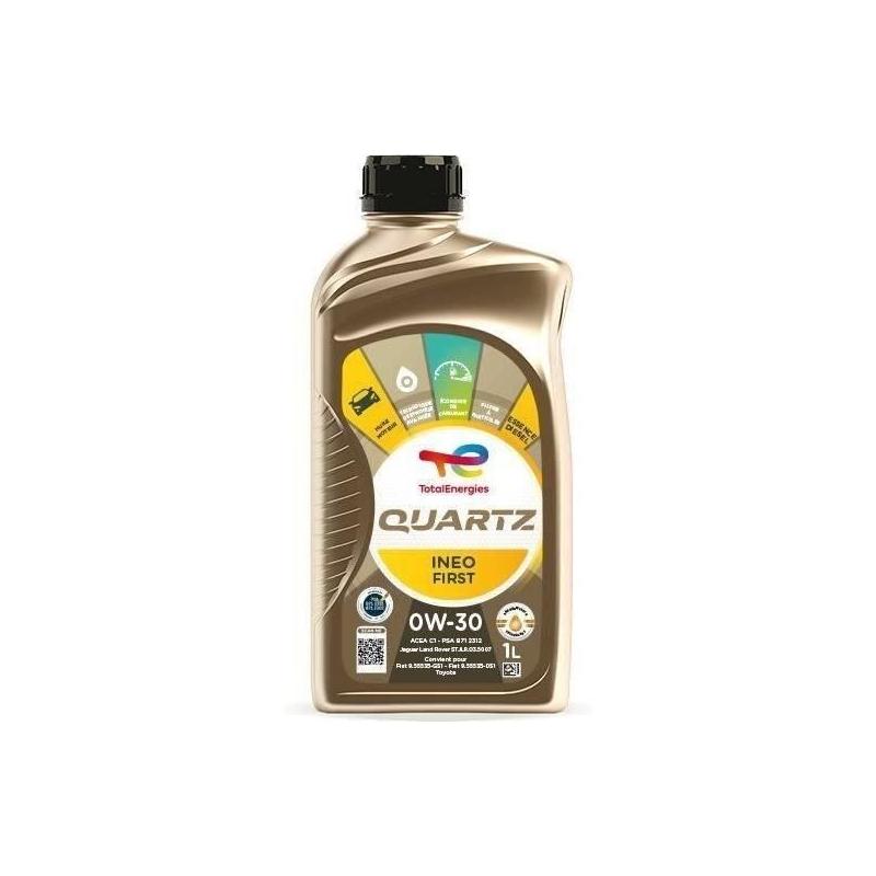 TOTALENERGIES Quartz Ineo first 0W30 - Huile moteur performante - 1 L
