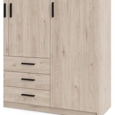 Armoire VEGA Chene Jackson - Spacieuse et Élégante