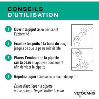 Protégez votre chat avec VETOCANIS - Pipettes anti-parasites efficaces