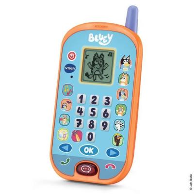 Jouet interactif VTECH Bluey Smartphone - Éducatif et ludique