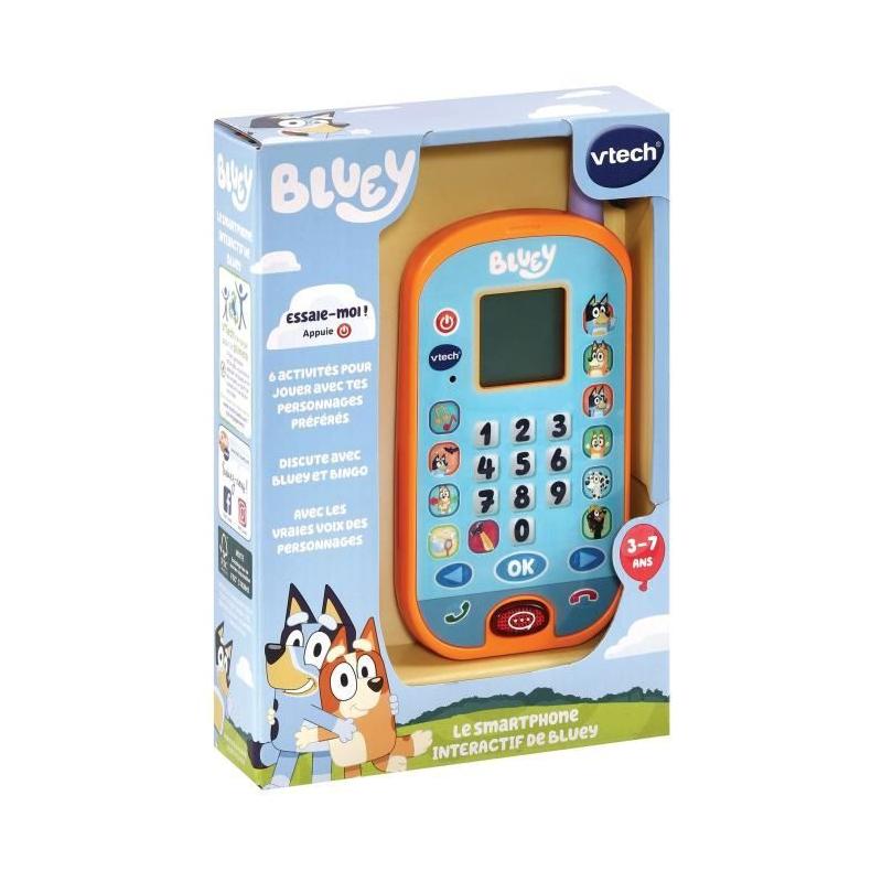 Jouet interactif VTECH Bluey Smartphone - Éducatif et ludique
